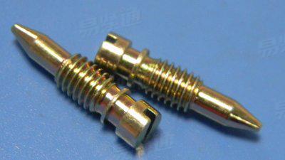 化油器螺丝 开槽圆柱头锥台端螺钉