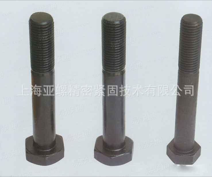 高強度發黑六角頭螺栓