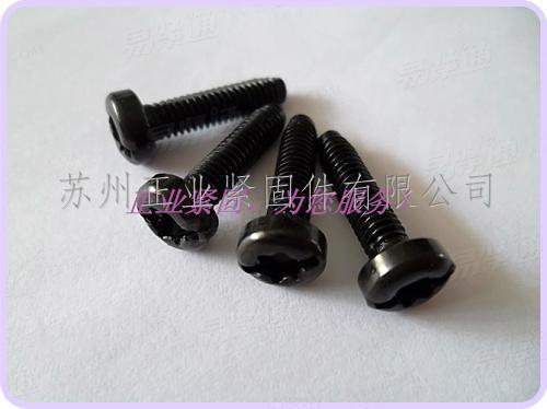 不锈钢复合槽螺丝 头复合槽矮圆柱螺丝