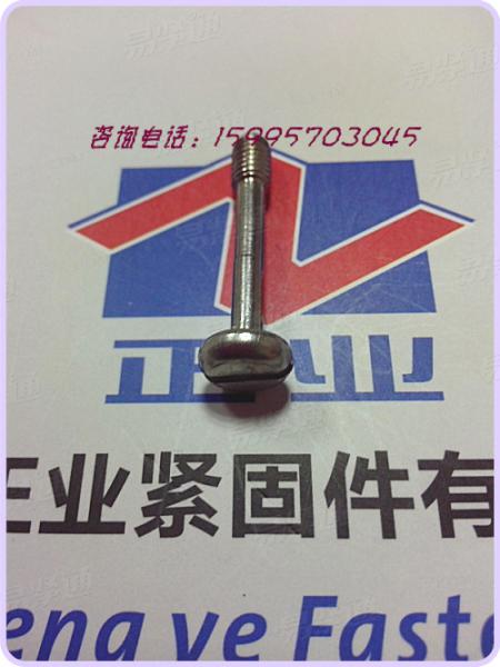 不鏽鋼開槽圓頭不脫出螺釘