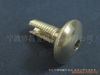 不锈钢大半圆头全空心螺钉 全空心圆头机螺钉