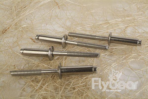 不锈钢开口扁圆头抽芯铆钉 不锈钢开口拉钉