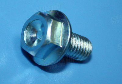 六角头凹脑法兰面螺栓 非标汽车法兰螺栓