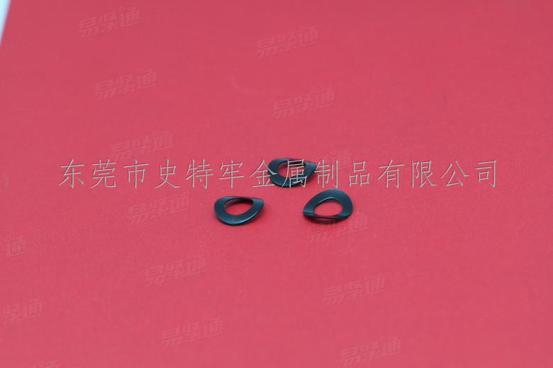 DIN137A 【德标碳钢黑色鞍形弹性垫圈】