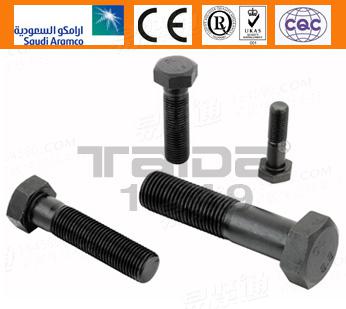 宁波高强度螺栓厂家DIN931 六角头螺栓