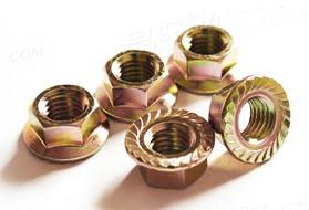 高强度法兰螺母8级 国标法兰螺帽