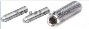 不鏽鋼内六角緊定螺釘A2  圓柱端