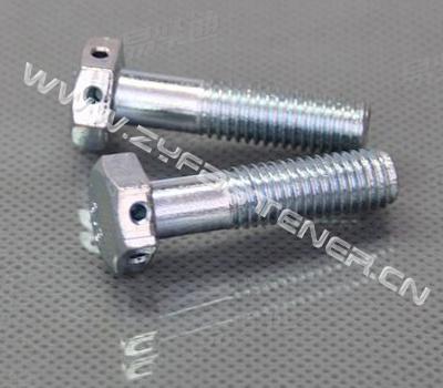 GB32.1六角帶孔螺栓