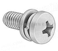 304不锈钢复合槽组合螺丝 不锈钢平弹垫圈组合螺丝