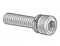 304不锈钢圆柱头内六角滚花弹垫二组合螺钉 不锈钢内六角组合螺丝