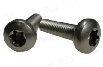 不锈钢梅花锁紧螺钉 盘头梅花槽三角牙螺钉