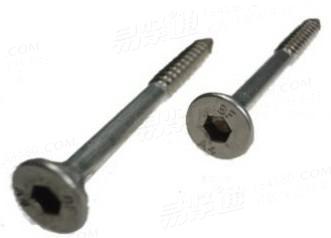 不锈钢沉头内六角自攻钉