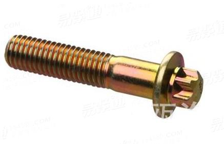 XY8.8 XY10.9  40Cr 法蘭螺栓 十二角法蘭螺絲ASME18.2.7.1