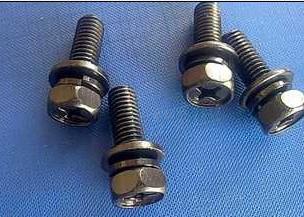 XY8.8 XY10.9GB9074.13六角十字组合螺栓 国标十字组合螺丝