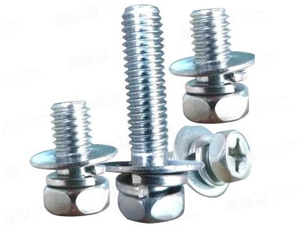 XY8.8 XY10.9镀锌六角十字组合螺栓GB9074.13
