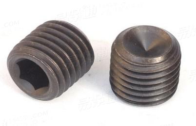 凹端面杆紧定内六角螺丝  内六角凹端紧定螺丝