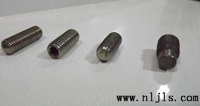 201不锈钢机米螺丝 止付螺丝 无头紧定螺丝