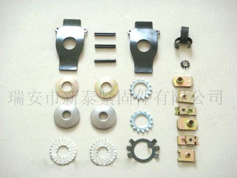 定做非标五金冲压件  簧片螺母 齿形垫圈 蝶形垫圈