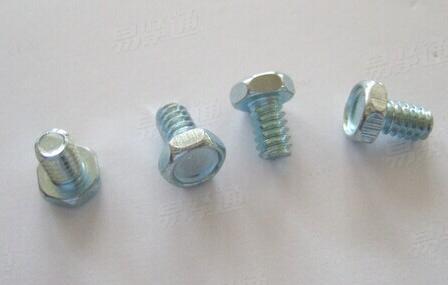 十字槽凹穴六角头螺栓 六角十字螺丝