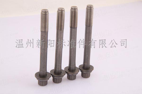 XY8.8 XY10.9汽缸螺栓 12角头法兰面螺栓JB6686