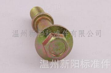 XY8.8 XY10.9外六角法兰螺栓M10X58普通排气管螺栓8.8级