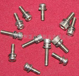 不锈钢组合螺丝 不锈钢平弹垫组合件螺丝