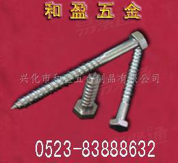 不鏽鋼木螺釘 不鏽鋼六角木螺釘