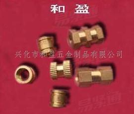 车削铜螺母 嵌入螺母  嵌装圆螺母GB809