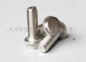 【清倉】304不鏽鋼滾花螺釘M4×12 滾花圓柱頭螺釘 手擰螺絲