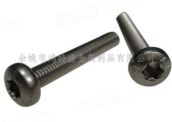 316不锈钢梅花螺丝 不锈钢梅花盘头螺丝