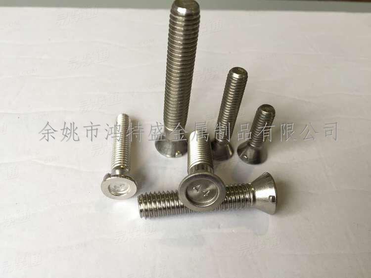 316不鏽鋼沉頭帶榫螺栓