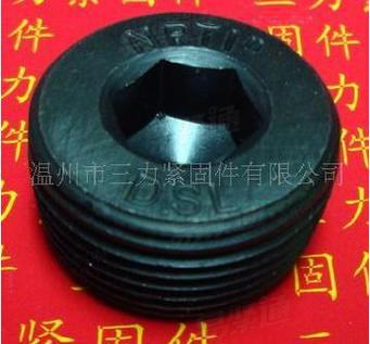 NPT喉塞 美制内六角螺塞,美制npt1/8,可加工訂制