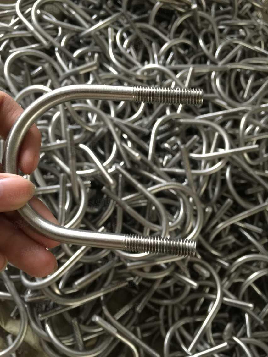 不鏽鋼船用管卡  江蘇東台不鏽鋼U型螺栓廠家批發