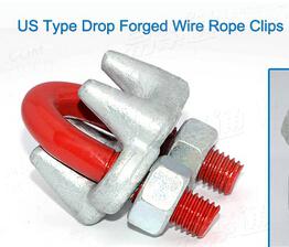 美标卡头45#  钢丝绳卡头1/8 ～3-1/2