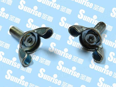 美制沖壓式鐵皮蝶形螺釘