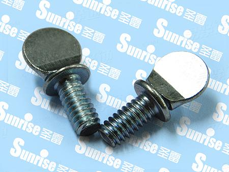 美制钢制有肩拇指螺丝