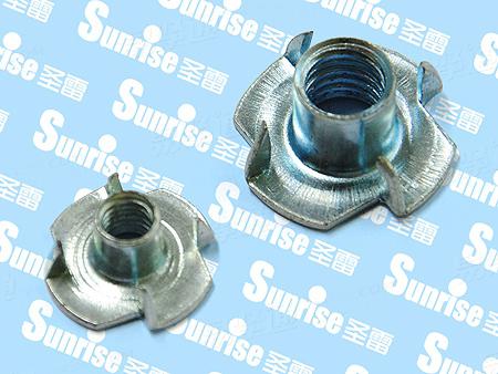 鍍鋅鐵制四爪螺帽