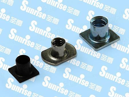 鍍彩鋅非标T型螺帽 家具螺母廠家加工定做