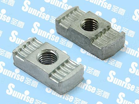 鋼制壓槽長螺帽