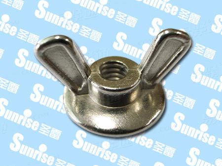 鋅合金帶墊蝶形螺帽 （鋅合金蝶帽）