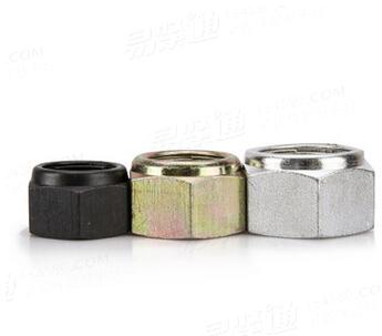 全金屬壓點鎖緊螺母廠家直銷金屬螺母 鍍鋅防松螺母GB6185.1