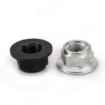 温州锁紧螺母厂家直销全金属六角法兰锁紧螺母GB6187.1
