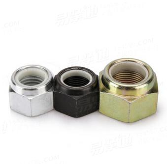 國标鎖緊螺母 尼龍防松螺母（白尼）GB889.1