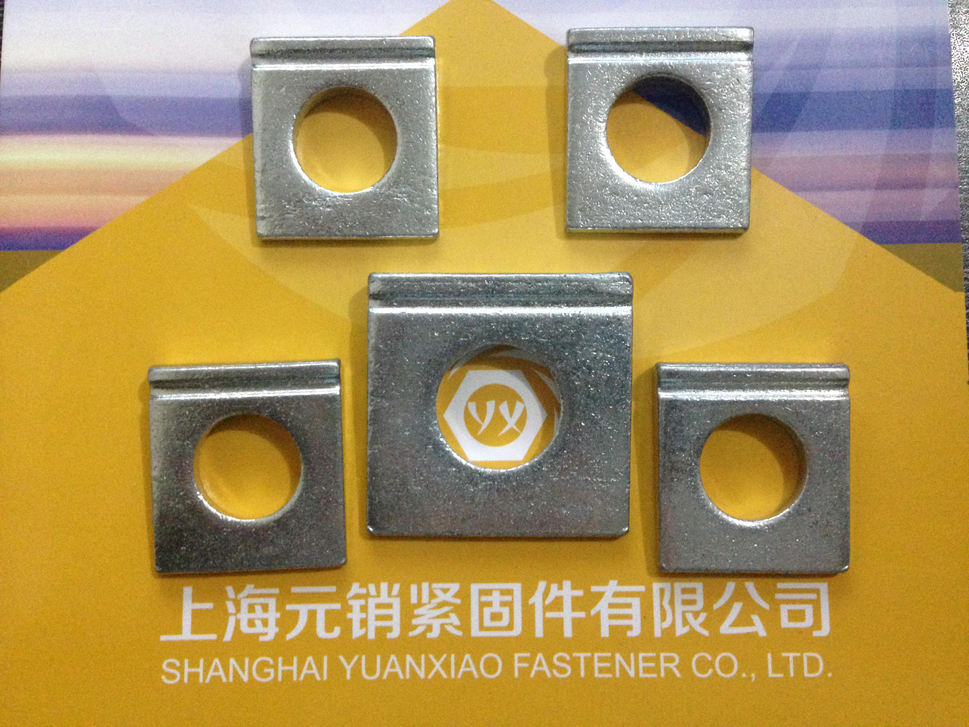 DIN 6917-1989 鋼結構I型梁高強度螺栓連接用方形墊圈