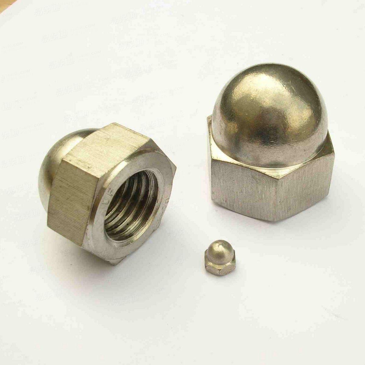304不锈钢盖形螺母（不锈钢盖型螺母）