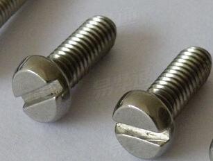 304不鏽鋼開槽盤頭螺釘