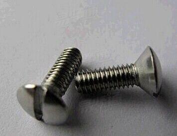 不锈钢开槽半沉头螺钉