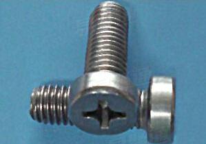 304不鏽鋼十字槽圓柱頭螺釘