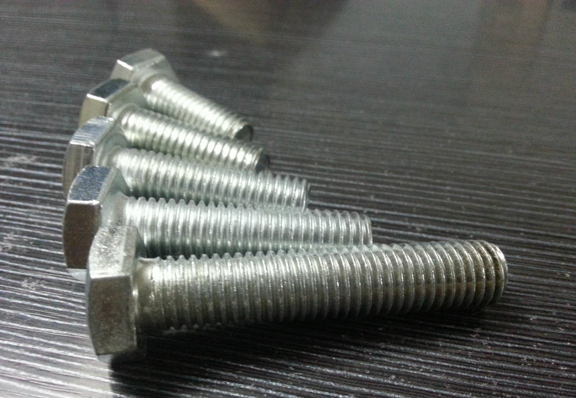 GB/T5781 - 2016 全螺紋外六角螺栓  本色 鍍鋅  達克羅