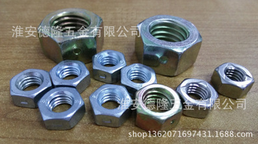 IFI100/107 六角壓點鎖緊螺母 壓兩點 壓三點